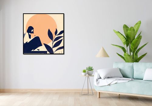 Plakat 90x90cm Kontemplacja na Arena.pl