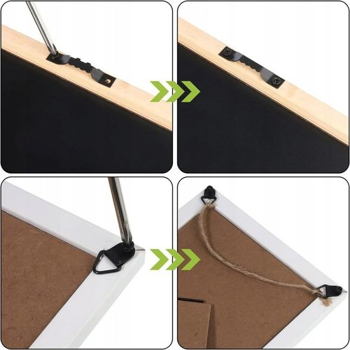 251 Zestaw Haków Do Wieszania Obrazów Z Wkrętami, Wieszaki Do Ramki i na Arena.pl