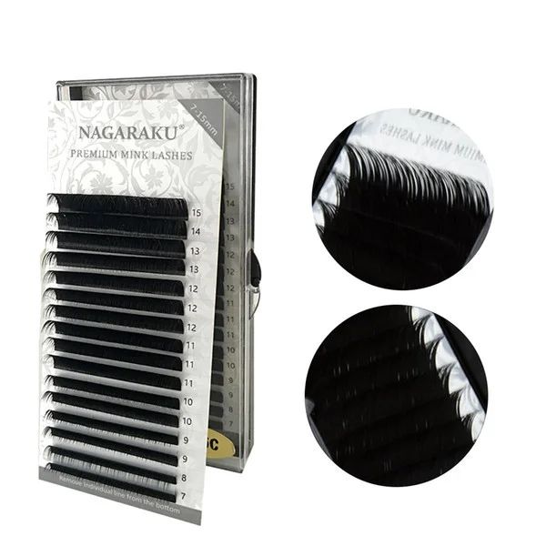 Rzęsy Nagaraku Mix C, 0,12 zdjęcie 1