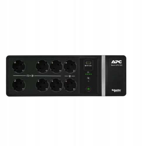 UPS APC Back-UPS (500VA/300W, 230V, 8xSchuko, USB-A) na Arena.pl