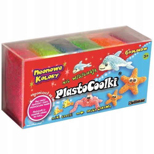 PlastoCoolki neon 6 szt/op PC6N na Arena.pl