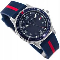 DZIECIĘCY ZEGAREK TOMMY HILFIGER 1720036 KIDS GRANATOWY NA PASKU I WYGODNY