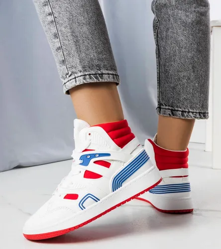 Białe sneakersy za kostkę Marjorie 38 na Arena.pl