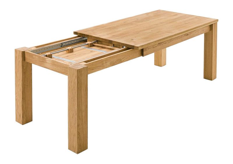 Stół dębowy rozkładany Blox 180x90 cm zdjęcie 7