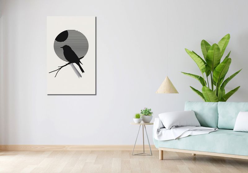 Obraz 60x100cm Kontrast Smukłości zdjęcie 2