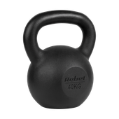 Kettlebell żeliwny 40kg kettle hantel obciążenie odważnik do ćwiczeń Rebel
