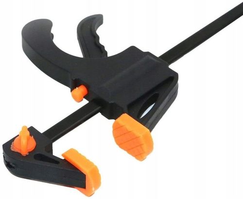 6x ŚCISK STOLARSKI UCHWYT JEDNORĘCZNY SZYBKOZACISKOWY SOLIDNY ZACISK na Arena.pl