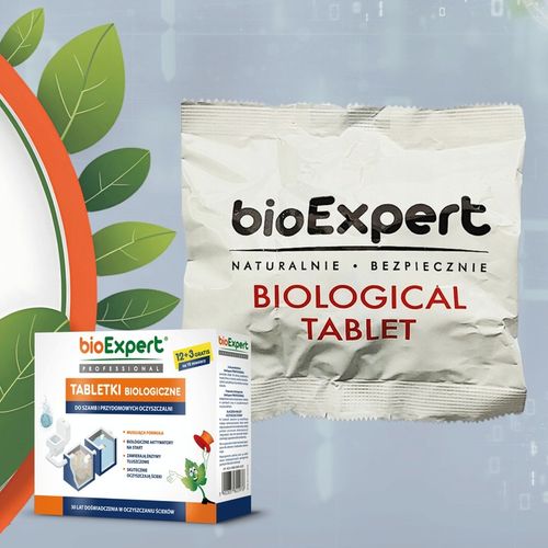 Bakterie do szamba na ROK Tabletki do oczyszczalni 12+3szt GRATIS na Arena.pl