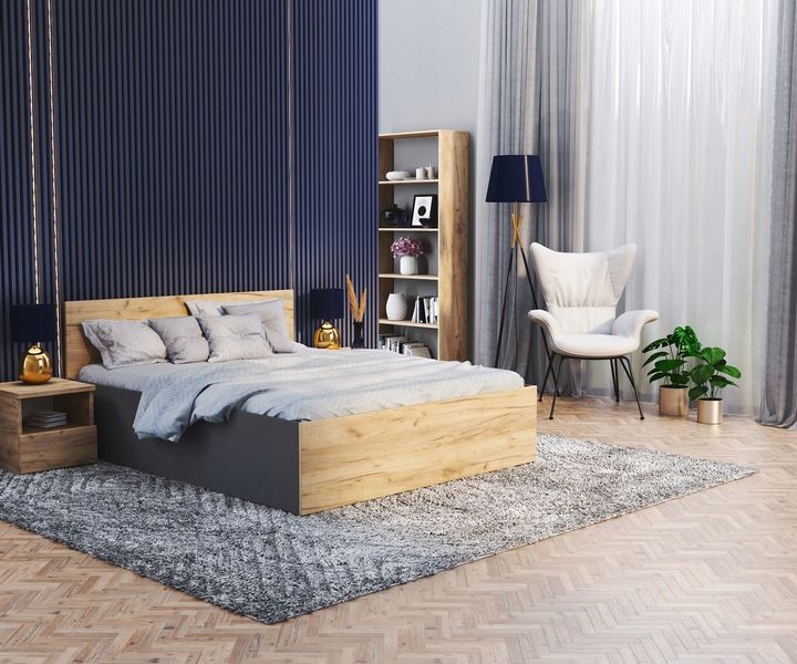 Łóżko 120x200 + materac podnoszone PANAMA PM zdjęcie 2