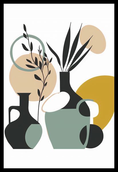 Plakat 68x101cm Modernistyczna Kompozycja zdjęcie 2