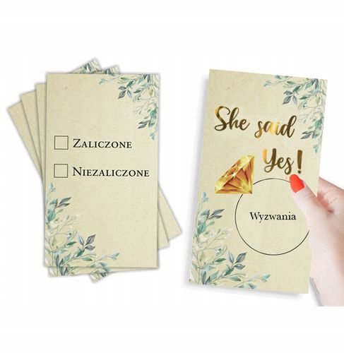 CERTYFIKAT + GRY na Wieczór Panieński BOHO ZŁOTE na Arena.pl