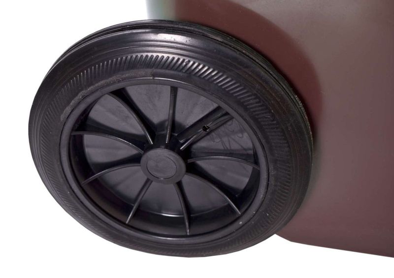 Komplet pojemników na odpady 120l cztery kolory zdjęcie 14