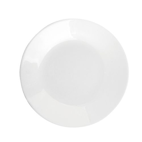 SERWIS OBIADOWY BIAŁE SZKŁO ZESTAW TALERZY BIAŁY NA 6 OSÓB WZÓR SONIA na Arena.pl