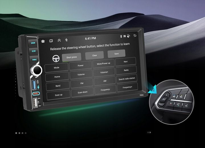 RADIO SAMOCHODOWE 2 DIN 4GB RAM ANDROID AUTO CARPLAY ANDROID 15 RDS zdjęcie 7