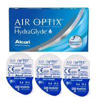 Air Optix Plus HydraGlyde, 3 szt. -3,50