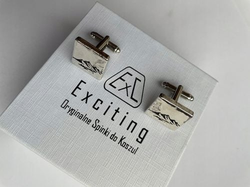 Spinki do mankietów EXC Góry Tatry Sudety Karpaty dla Ratownika GOPR Kwadra na Arena.pl