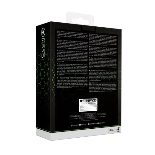 ouch! glow in the dark uprząż biustonosza l/xl, fluorescencyjna na Arena.pl