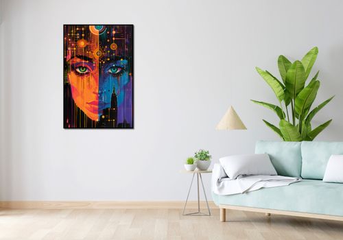 Plakat 68x101cm Cyfrowa Psyche na Arena.pl