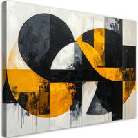 Obraz do salonu sypialni biura loftu, Geometryczna imitacja 90x60