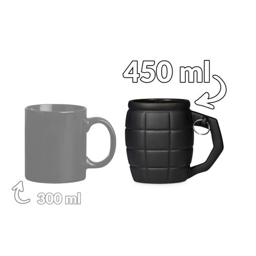 Kubek Granat 450 ml - Czarny na Arena.pl