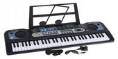 Keyboard Organy MQ-6119L z podświetlanymi klawiszami i zasilaczem