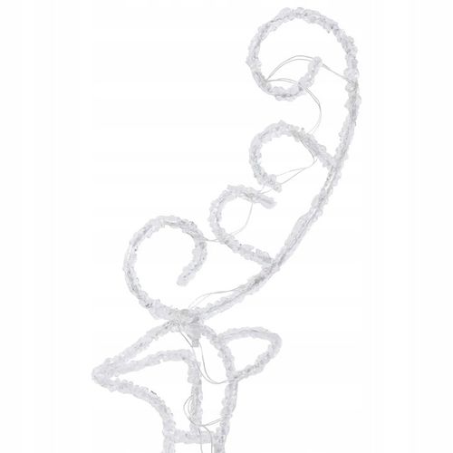 Świąteczne, lecące renifery z saniami, akryl, 260x21x87 cm na Arena.pl