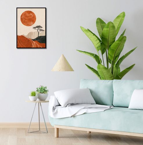 Plakat 40x55cm Afrykański Zachód Słońca na Arena.pl