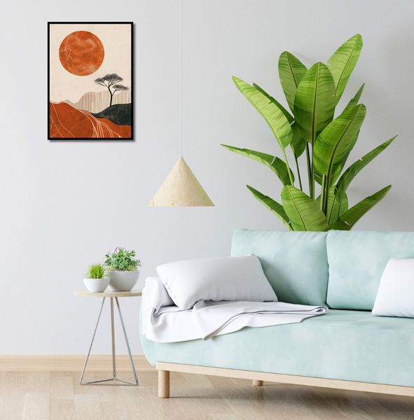 Plakat 40x55cm Afrykański Zachód Słońca zdjęcie 4
