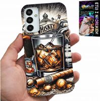 ETUI DO SAMSUNG GALAXY M13 4G - WHISKY CYGARO WZORY DLA MĘŻCZYZN PLECKI
