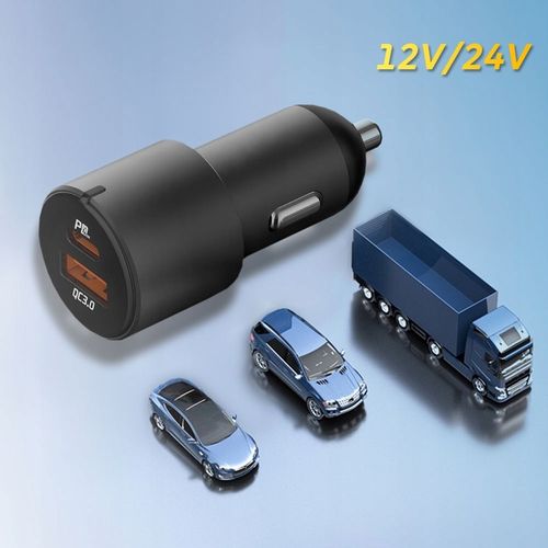 Ładowarka samochodowa do laptopa POLION USB-C USB-A 65W+35W QC3.0 PD 3A na Arena.pl