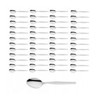 50 SZTUK TANIE NIERDZEWNE ŁYŻKI ŁYŻECZKI HERBATY KAWY AMEFA SZTUĆCE ZESTAW