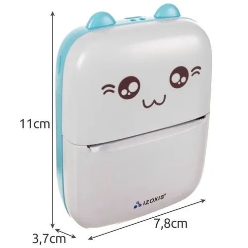 Mini Drukarka Termiczna Kotek na Bluetooth + 11 Rolek zdjęcie 10