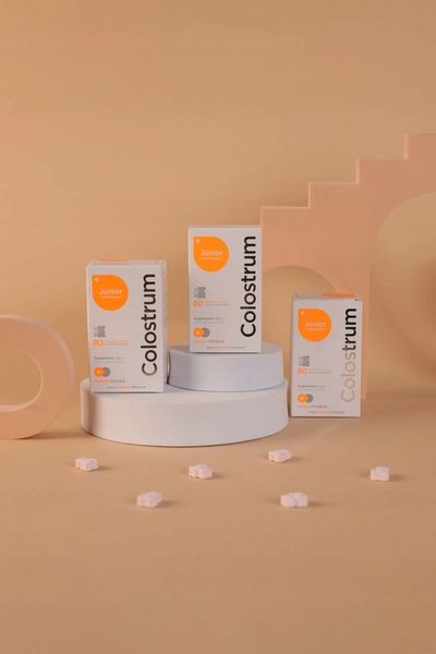 COLOSTRUM JUNIOR +PROBIOTYK IMMUNO FIRST AID 165mg zdjęcie 8