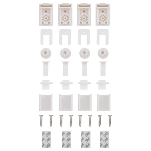 Roleta plisowana antracytowa 60x100 cm Szerokość tkaniny 59,4cm na Arena.pl