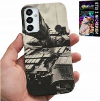 ETUI DO SAMSUNG GALAXY M13 4G - CZOŁG POJAZDY WOJSKOWE MILITARIA + SZKŁO