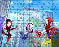 Puzzle Spidey i Przyjaciele