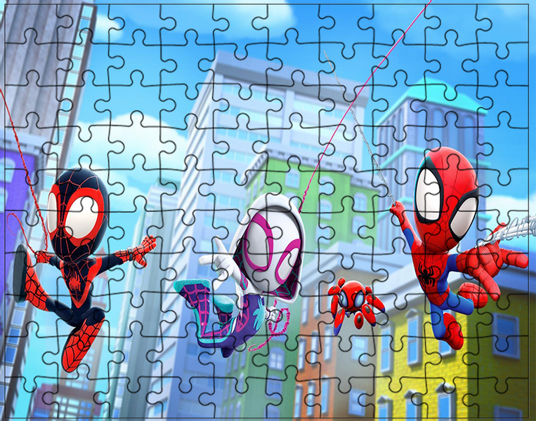 Puzzle Spidey i Przyjaciele zdjęcie 1