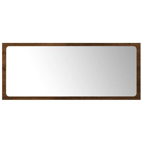 2-częściowy zestaw mebli łazienkowych, brązowy dąb na Arena.pl