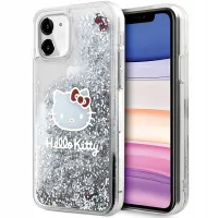 hello kitty hkhcn61likhet iphone 11 / xr 6.1 srebrny/silver hardcase