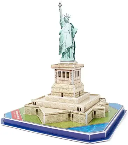 Puzzle 3D 39 elementów. Statua Wolności na Arena.pl