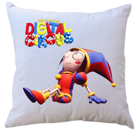 Poduszka z wkładem The Amazing Digital Circus - Niesamowity cyfrowy cyrk