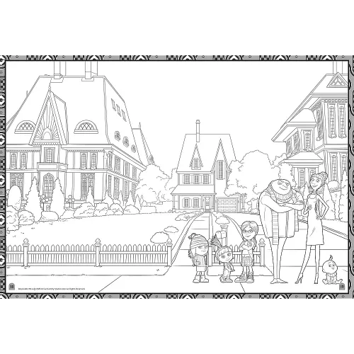 Minionki. Kolorowanka na Arena.pl