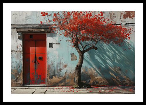 Plakat 45x30cm Widok Na Dawne na Arena.pl