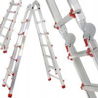 DRABINA. PRZEGUBOWA. TELESKOPOWA WIELOFUNKCYJNA 4x6 UNIWERSALNA