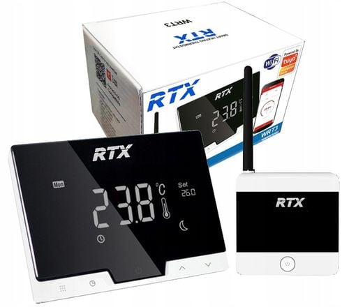 Termostat RTX do Kotła Pieca Ogrzewania Regulator Temperatury WiFi na Arena.pl