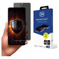 Folia prywatyzująca 3mk Silky Matt Privacy na Xiaomi Poco X7 Pro