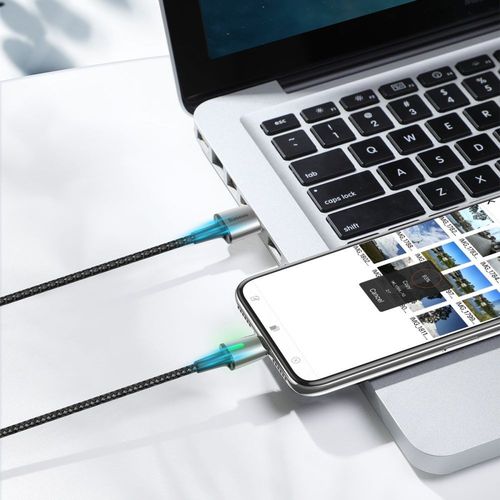 BASEUS LIGHTNING MAGNETIC CABLE 200CM BLACK na Arena.pl
