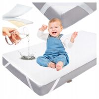 Ochraniacz na materac 120x60 WODOODPORNY ODDYCHA Podkład higieniczny 60x120