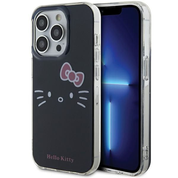Etui Hello Kitty do iPhone 13 Pro Max, Czarny zdjęcie 1