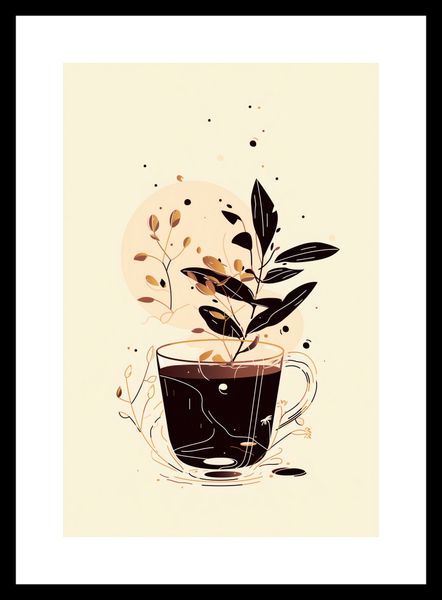 Plakat 20x30cm Jesienna Donica zdjęcie 3